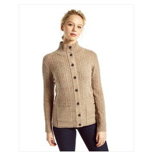 Dubarry Crofton Cardigan in Stone Color - NWT!